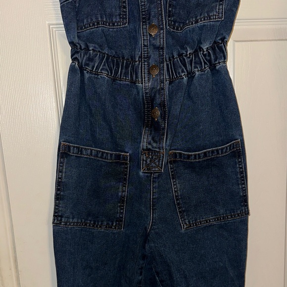 Lucy & Yak Denim Blue Organic Cotton Garment - Picture 4 of 6